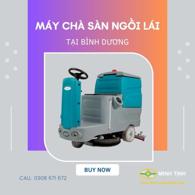 Bán máy chà sàn ngồi lái tại Bình Dương