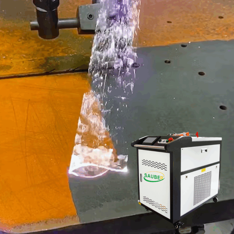 Máy tẩy rỉ sét bằng Laser - Bước đột phá của công nghệ làm sach