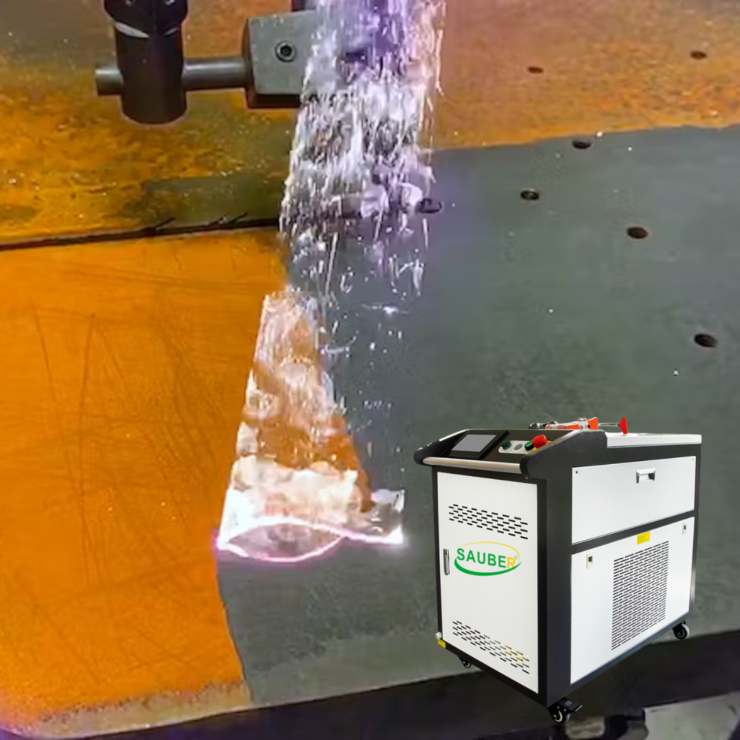 Máy tẩy rỉ sét bằng Laser - Bước đột phá của công nghệ làm sach